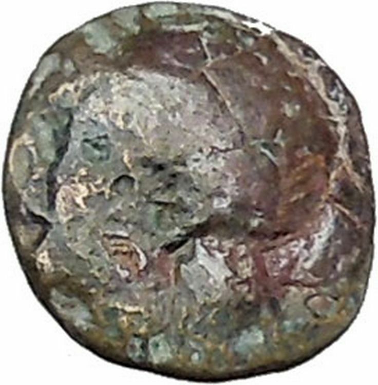 Klazomenai in Ionia 387BC Authetic Ancient Greek Coins Apollo Cult Swan i45779