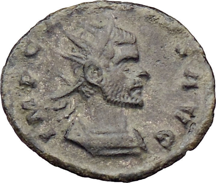 CLAUDIUS II Gothicus 268AD Ancient Roman Coin PAX Peace Goddess i29986