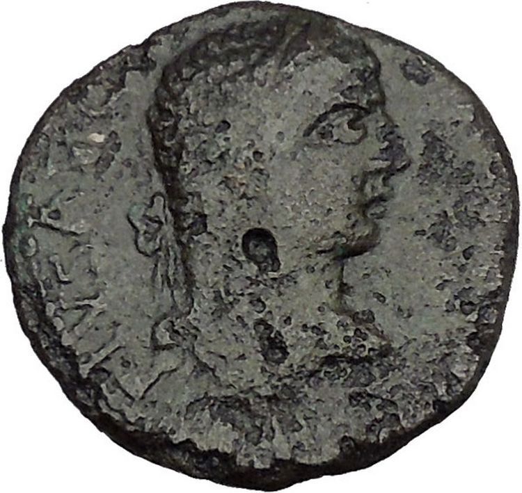 CARACALLA 198AD Stobi Macedonia Nike Victory Authentic Ancient Roman Coin i45260