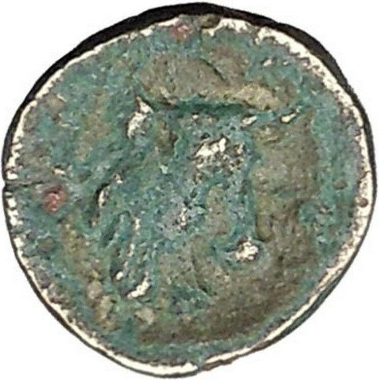 Histiaia in Euboia 4-3CenBC Nymph & Bull Authentic Ancien tGreek Coin i45488