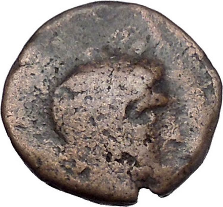 MAGNETES Federal City of Demetrias 1stCnBC Artemis Galley Greek Coin i46968