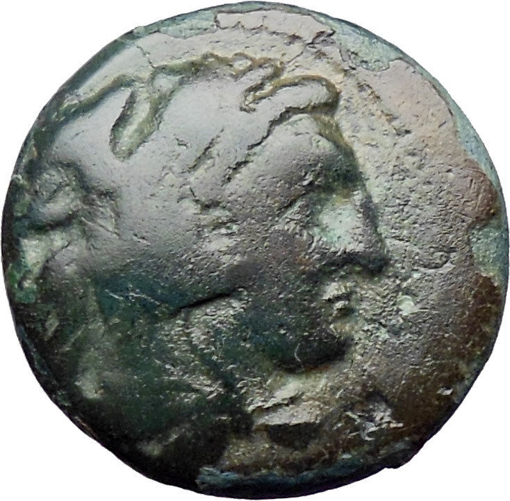 Alexander III the Great 336BC Ancient Greek Coin Hercules Bow Club i30301