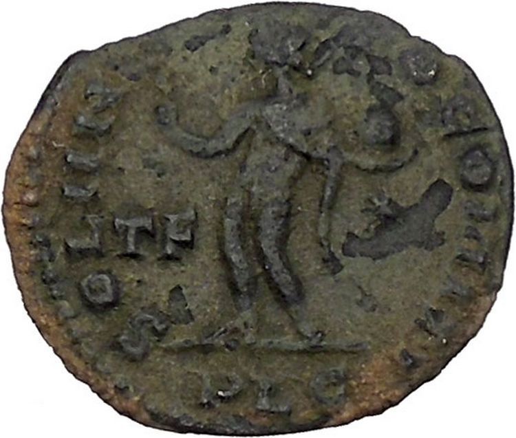 Constantine I the Great Authentic Ancient Roman Coin Sol Sun God Cult i45876