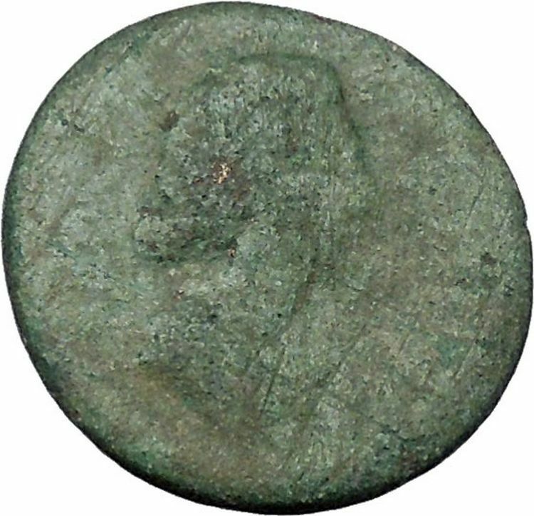 FAUSTINA II 161AD Thessaly Larissa Koinon Athena Ancient Roman Coin i47210