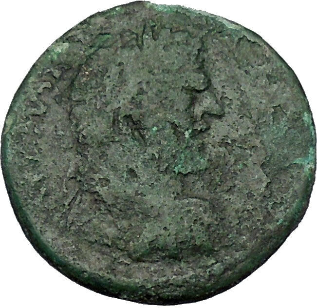 CARCALLA 198AD Thessalonica in Macedonia NIKE CHARIOT Roman Coin RARE i47218