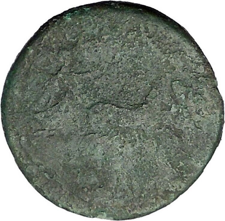 CARCALLA 198AD Thessalonica in Macedonia NIKE CHARIOT Roman Coin RARE i47218