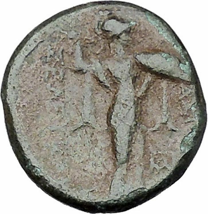 SELEUKOS I NIKATOR 312BC Seleukid Athena Apollo Ancient Greek Coin RARE i47141