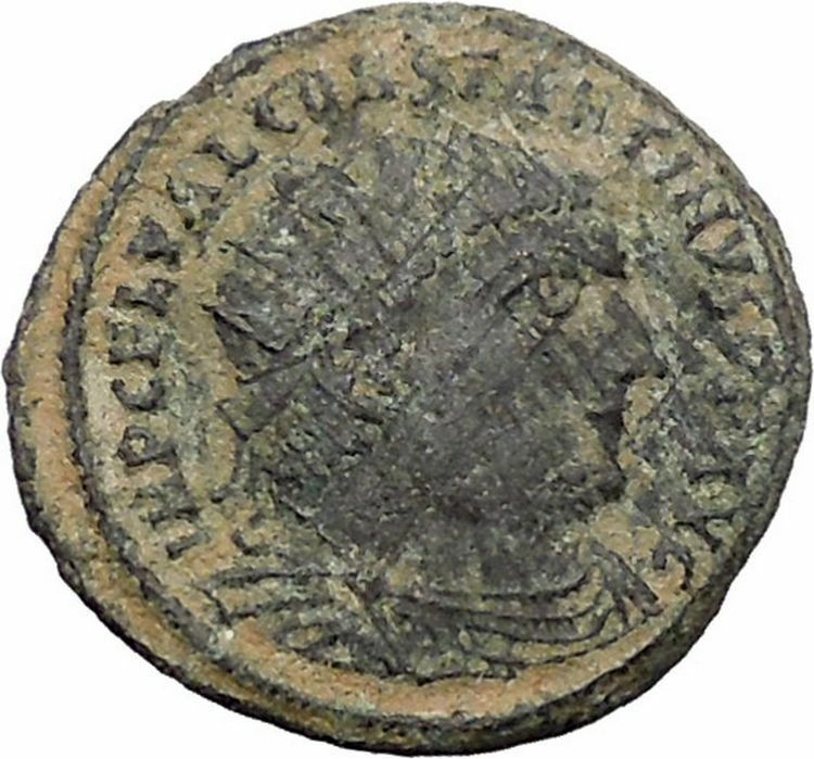 Constantine I The Great 313AD Ancient Roman Coin Jupiter Zeus Cult i47656