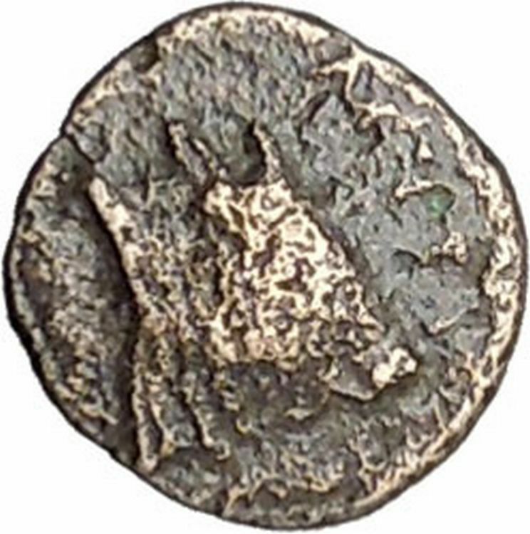 MYTILENE Lesbos Island GREEK City 440BC Apollo Bull Ancient Greek Coin i47725