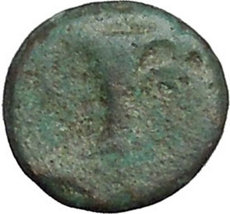Kyme in Aeolis 350BC EAGLE & VASE on Authentic Ancient Greek Coin i48082