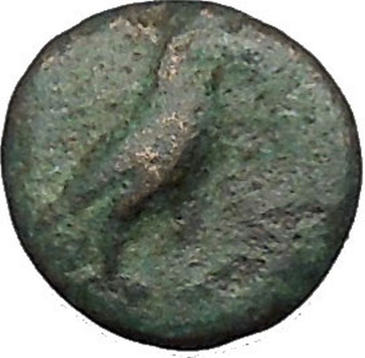 Kyme in Aeolis 350BC EAGLE & VASE on Authentic Ancient Greek Coin i48082