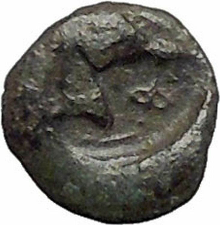 EPESUS Ephesos IONIA 405BC Bee Stag's Head Authentic Ancient Greek Coin i47964