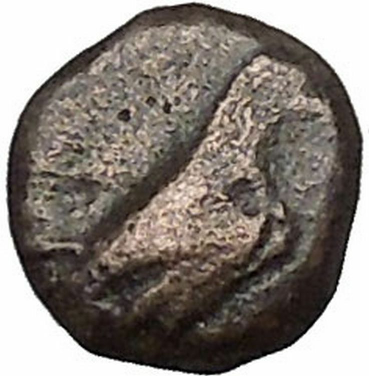 Kyme in Aeolis 350BC EAGLE & VASE on Authentic Ancient Greek Coin i48058