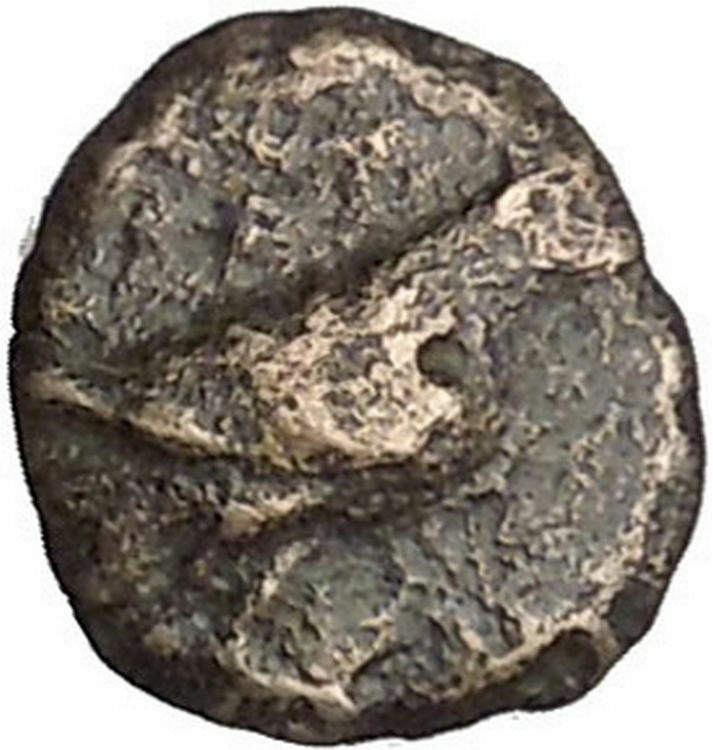 Kyme in Aeolis 350BC EAGLE & VASE on Authentic Ancient Greek Coin i48079