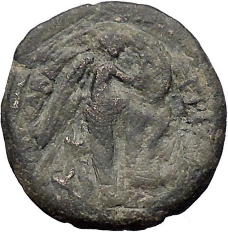 DOMITIAN Judaea Capta Caesarea Paneas 83AD Victory Nike Roman Coin Rare i47989