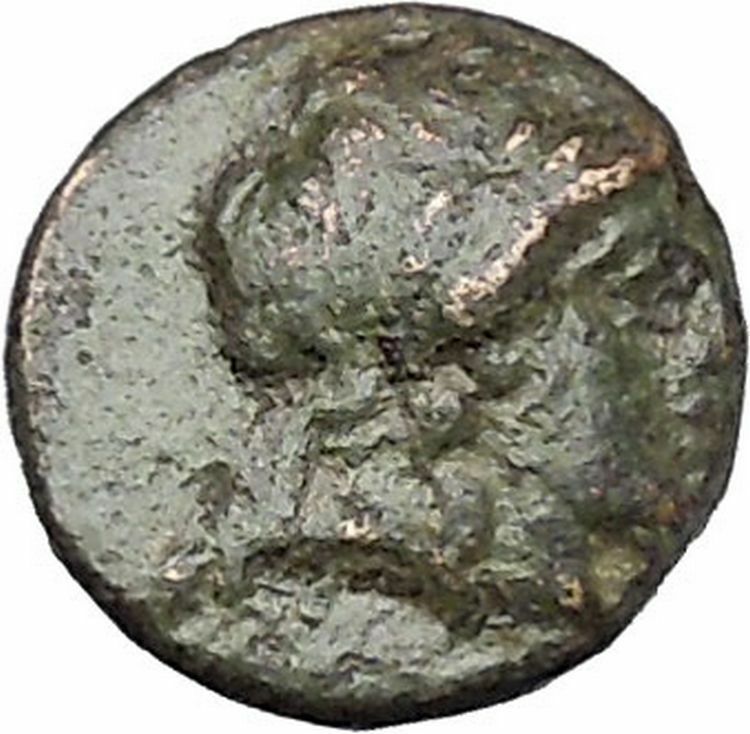 ANTIOCHOS II Theos 261BC Apollo Kithara Lyre Authentic Ancient Greek Coin i47152