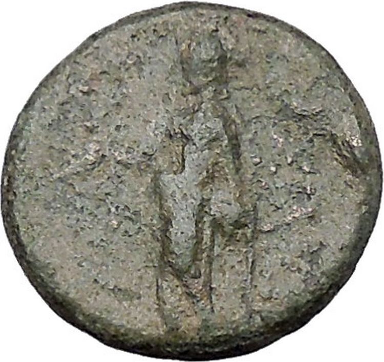 Antiochos III Megas 222BC Apollo Tripod SELEUKID Ancient Greek Coin i47182