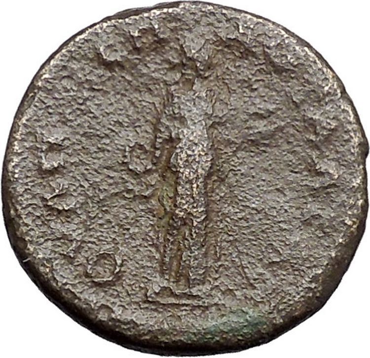 Faustina II wife of Marcus Aurelius Pautalia Ancient Roman Coin Salus i48534