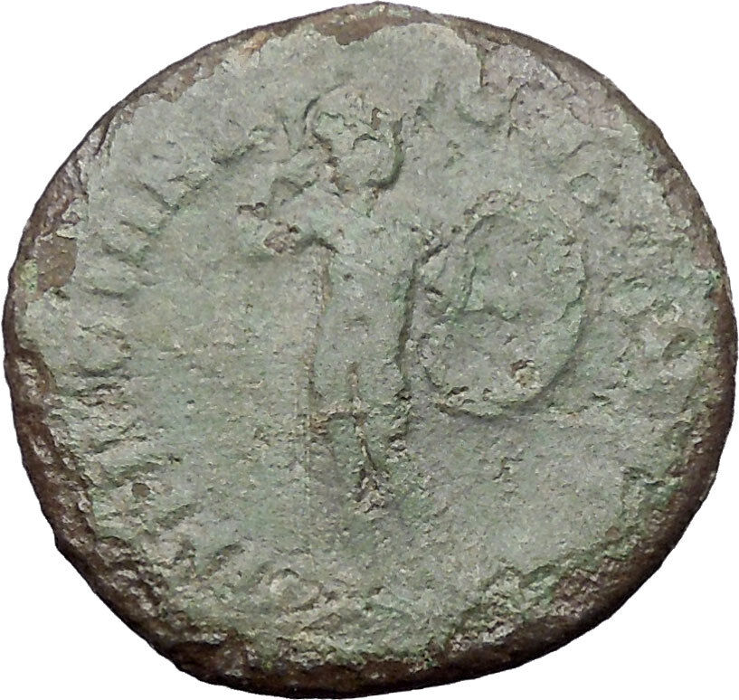 ELAGABALUS Perinthus in Thrace Rare Ancient Roman Coin Mars Ares War God i48542