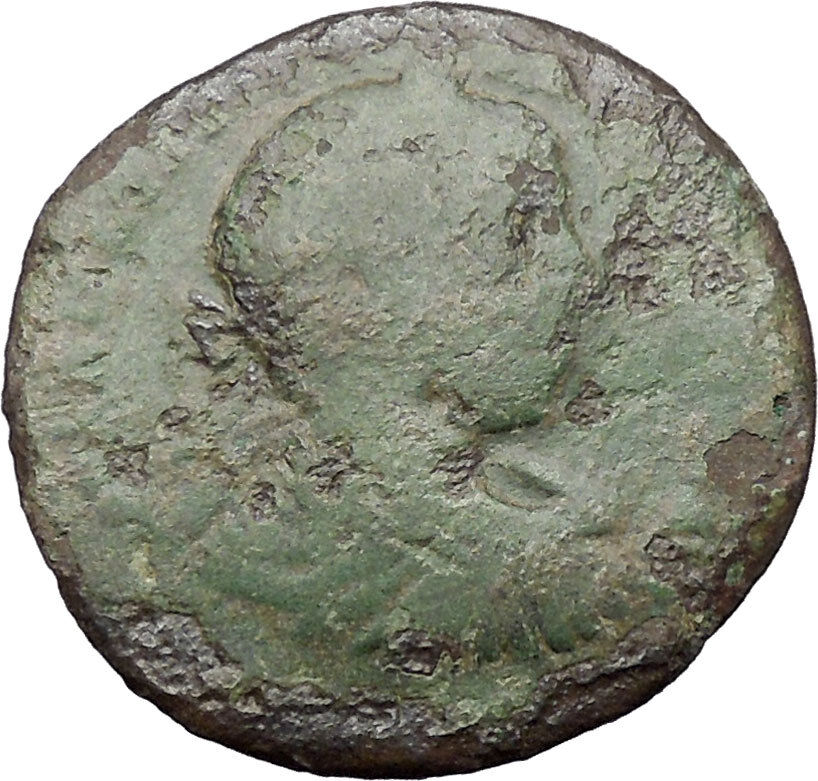 ELAGABALUS Perinthus in Thrace Rare Ancient Roman Coin Mars Ares War God i48542