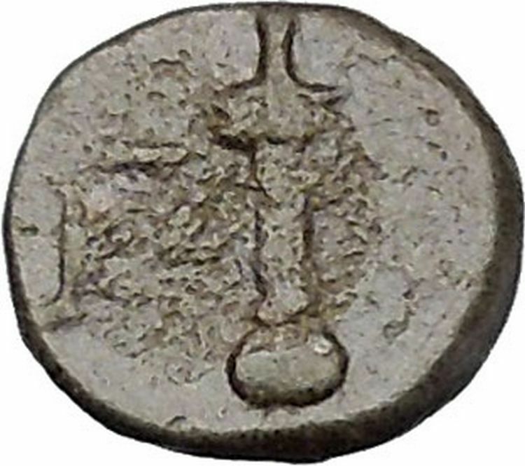 KAUNOS in CARIA after 167BC Apollo Sword Authentic Ancient Greek Coin i47186