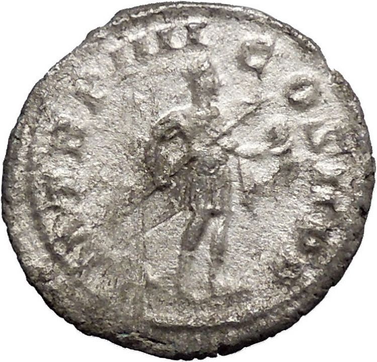 GORDIAN III with globe - power symbol 240AD Ancient Silver Roman Coin i48760