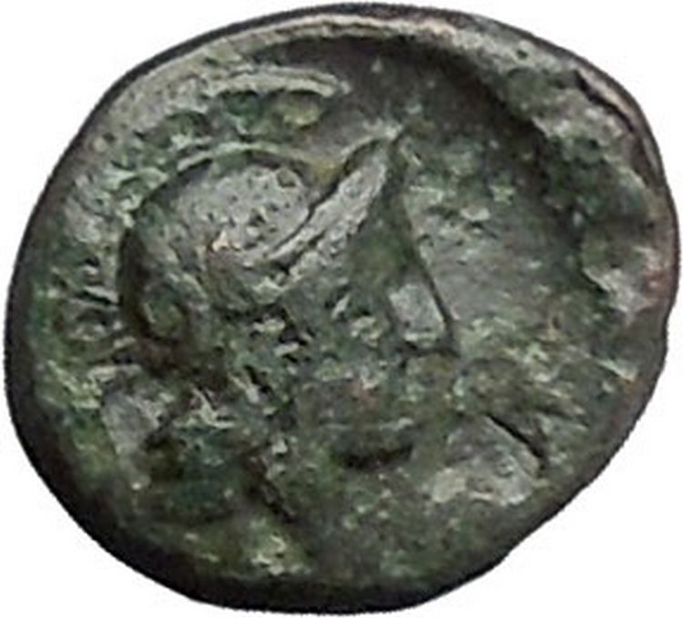 PERGAMON in MYSIA 310BC Hecules Athena Authentic Ancient Greek Coin i48667