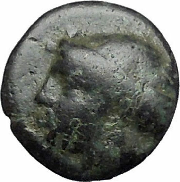 Phokaia in Ionia 350BC Nymph Griffin Authentic Ancient Greek Coin i49099