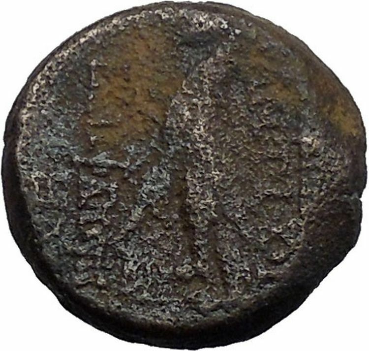 Antiochos VIII (Grypos) Seleukid Kingdom 121BC Ancient Greek Coin Eagle i49183