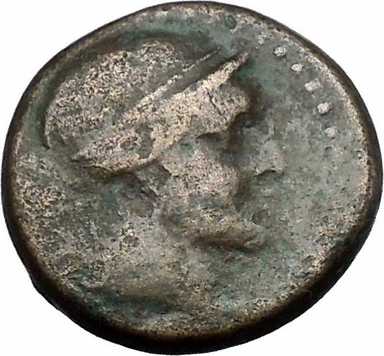 Kyme in Aeolis 300BC Rare Authentic Ancient Greek Coin Amazon Horse i49730