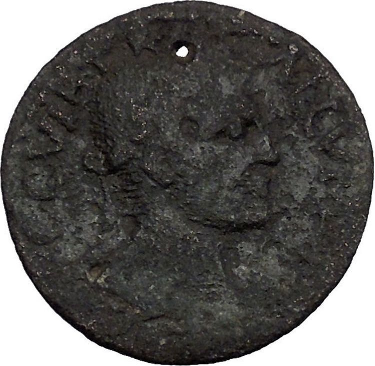 TREBONIANUS GALLUS 251AD Pisidia Cremna APOLLO w BOW Ancient Roman Coin i50261