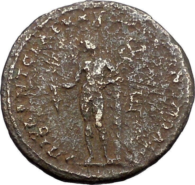 ELAGABALUS & JULIA MAESA 218AD Marcianopolis Ancient Roman Coin HERMES i48712