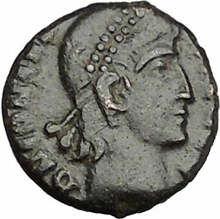 CONSTANTIUS II son of Constantine the Great Roman Coin Wreath of success i50755