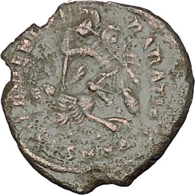 Constantius Gallus 351AD Authentic Ancient Roman Coin Battle Horse man i50752