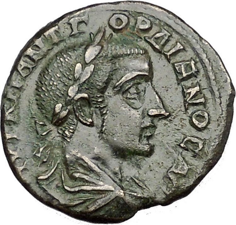 GORDIAN III 238AD Hadrianopolis Thrace Nike Victory Ancient Roman Coin i50997