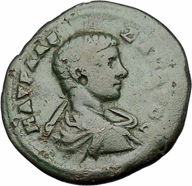 SEVERUS ALEXANDER as CAESAR Rare 222AD Odessos Thrace Ancient Roman Coin i50886