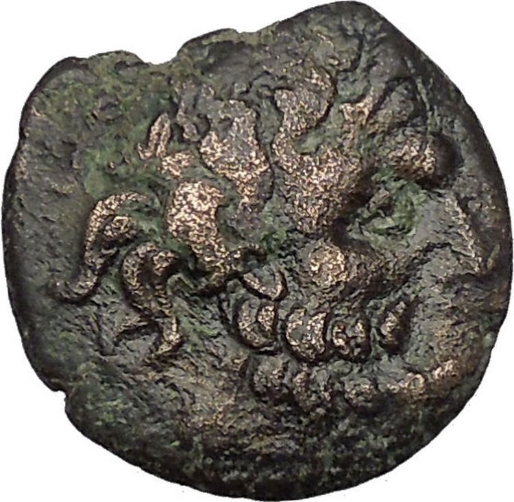 Odessos in Thrace 200BC Ancient Greek Coin Great God Heros riding Horse i51683