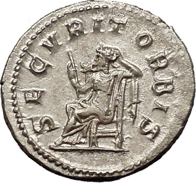 Philip I 'the Arab' 245AD Rome mint Silver Ancient Roman Coin Security i52054