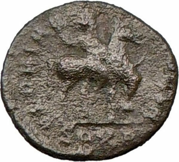 ARCADIUS on horseback 383AD Authentic Ancient Roman Coin i22496