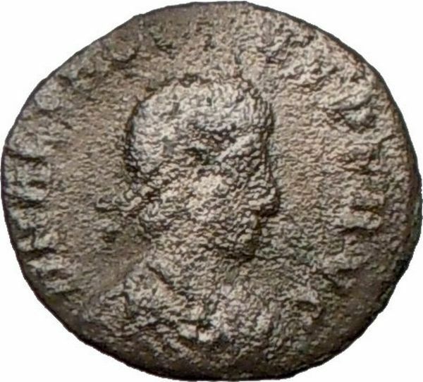 ARCADIUS on horseback 383AD Authentic Ancient Roman Coin i22496