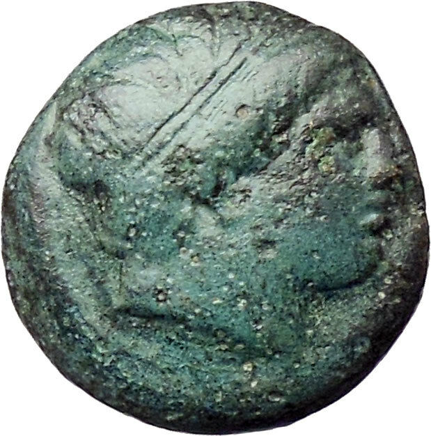 Philip II Alexander the Great Dad OLYMPIC GAMES Ancient Greek Coin Horse i29729