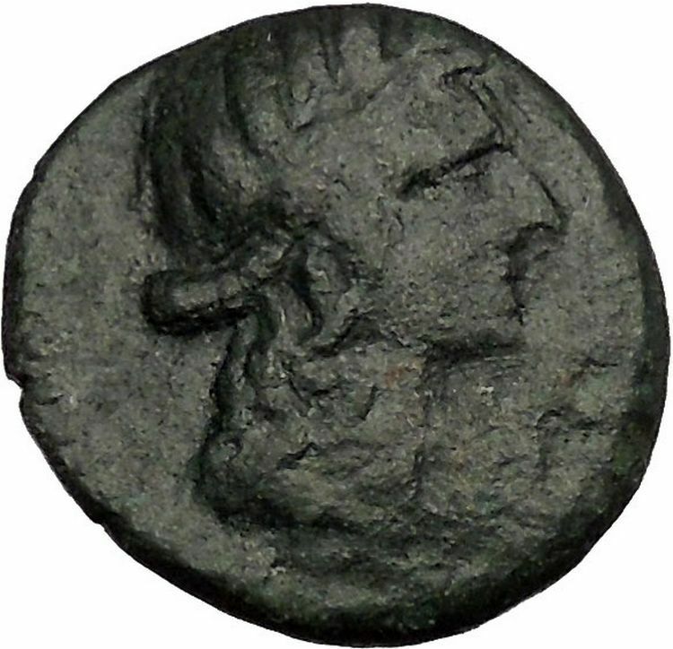 SYRACUSE in SICILY 1stCenBC Rare R1 PERSEPHONE Demeter Greek Roman Coin i52745