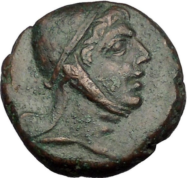 AMISOS in PONTUS MITHRADATES VI the GREAT Time Perseus Pegasus Greek Coin i53372