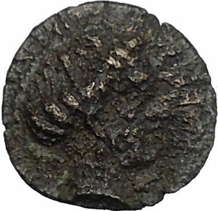 Histiaia in Euboia 338BC Nymph & Cow Genuine Authentic Ancient Greek Coin i50357