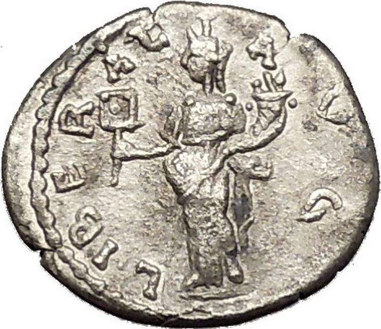 SEPTIMIUS SEVERUS displays of generosity RARE Silver Ancient Roman Coin i53221