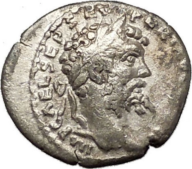 SEPTIMIUS SEVERUS displays of generosity RARE Silver Ancient Roman Coin i53221