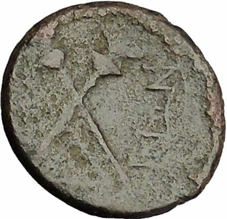 MENAINON in SICILY 2ndCenBC Demeter Torches RARE R1 Ancient Greek Coin i51983