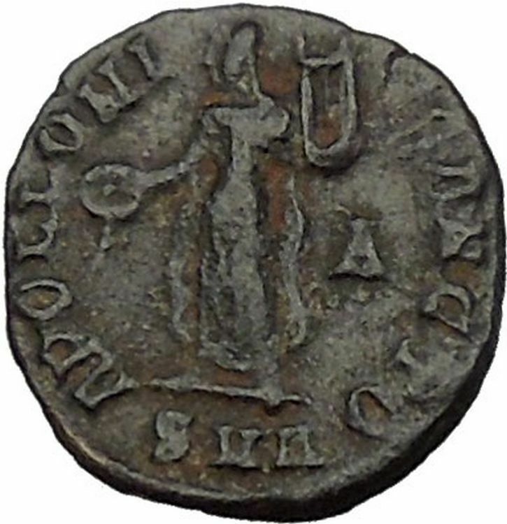 310AD Anonymous Ancient PAGAN Roman Coin GREAT PERSECUTION of CHRISTIANS i53844