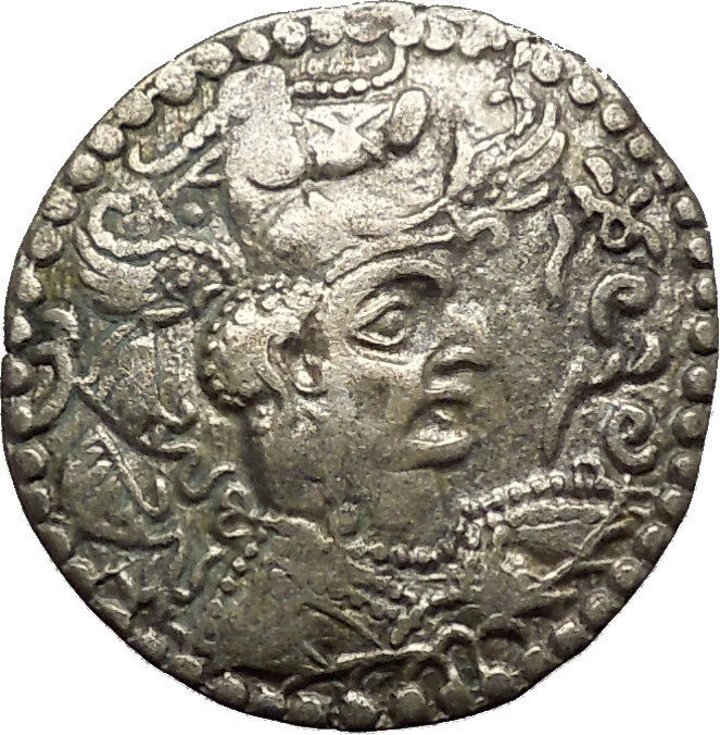 Hephthalites or White Huns Napki Malka Silver Drachm Ancient Silver Coin i53467