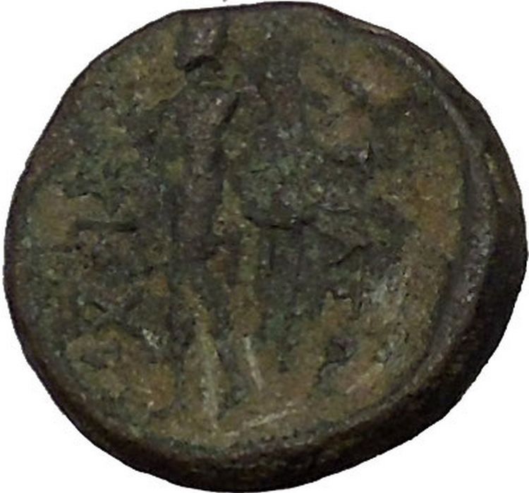 ANTIOCHOS III Megas 223BC Seleukid Apollo Tripod Rare Ancient Greek Coin i53740